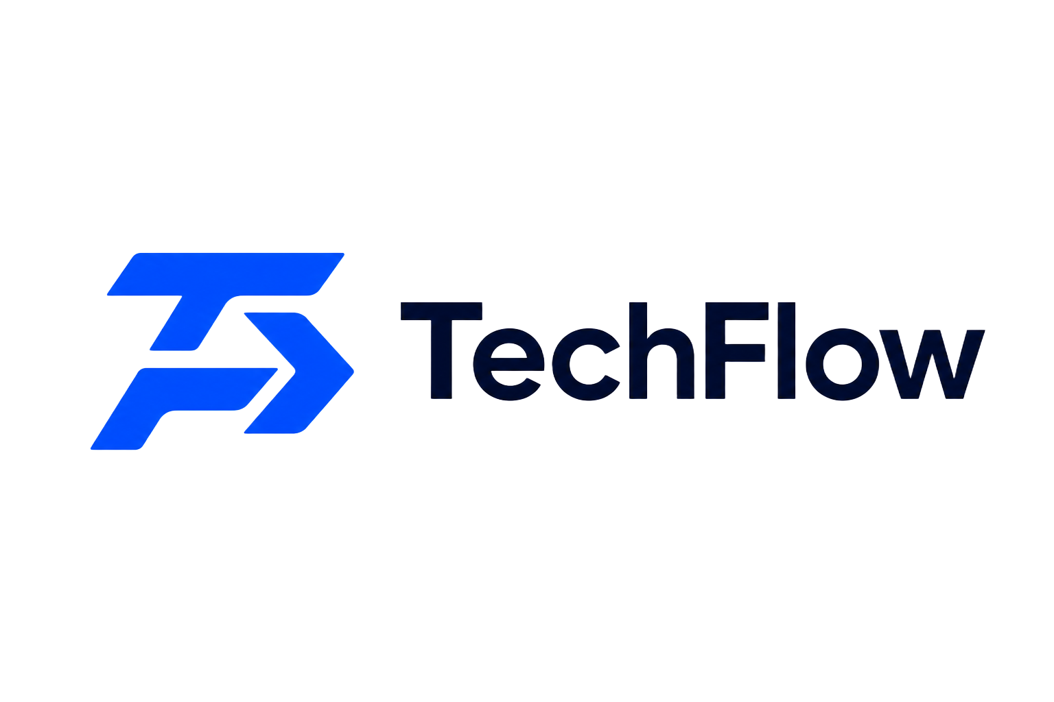 TechFlow SaaS Launch logo